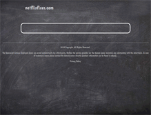 Tablet Screenshot of netflixfixer.com